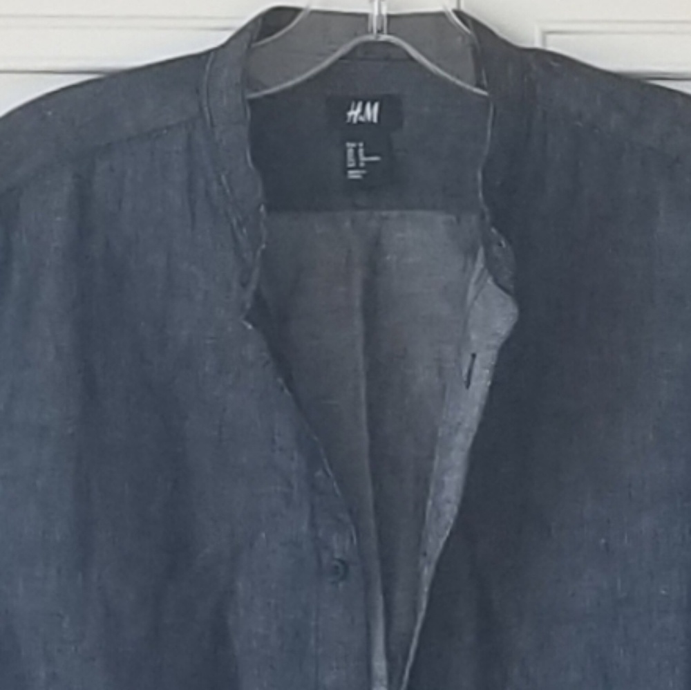 🎁Dark Blue Denim Shirt